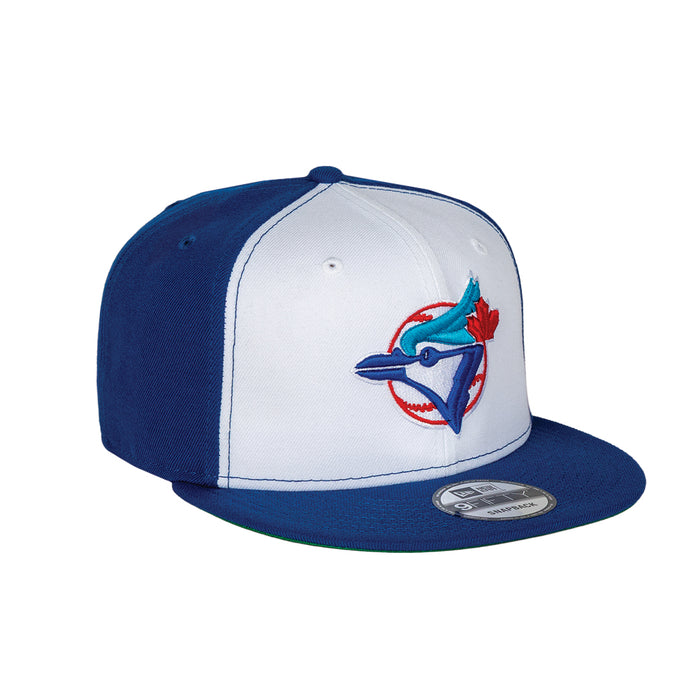 Toronto Blue Jays New Era Cooperstown Collection On-Field 9FIFTY SnapBack Hat - TwoTone Blue