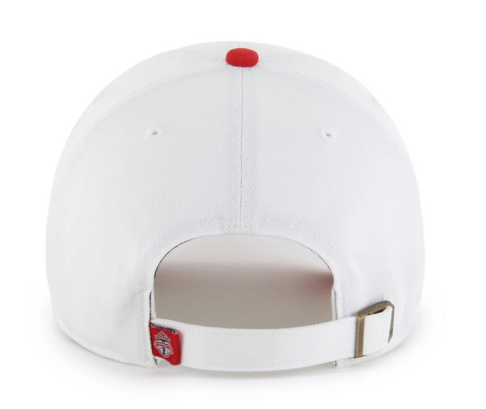 Toronto FC 47' Brand Clean Up Adjustable Hat - Two Tone Red/White