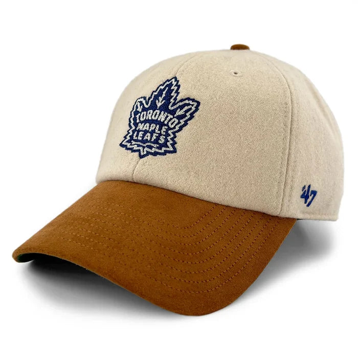 Toronto Maple Leafs '47 Beige Rafter Clean Up Adjustable Hat