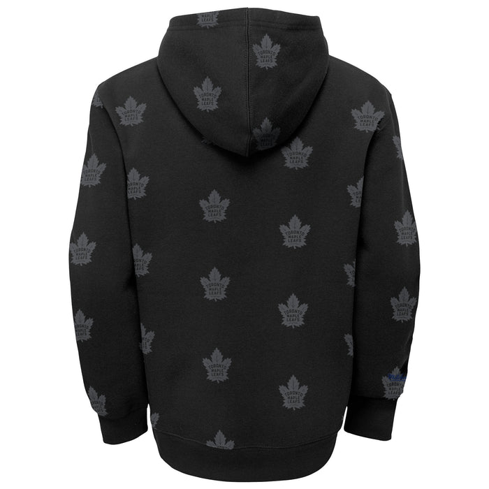 Toronto Maple Leafs AOP Mitchell & Ness Pullover Fleece Hoodie