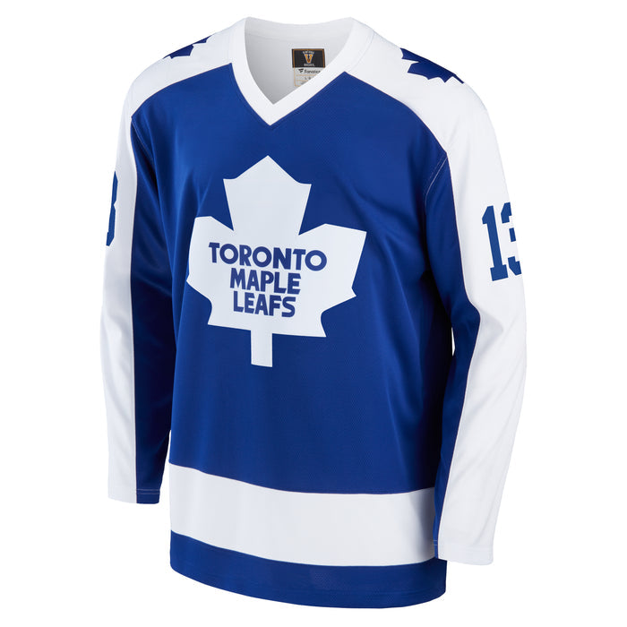 Toronto Maple Leafs Mats Sundin #13 Fanatics Branded Blue Premier Breakaway Retired Player - Jersey
