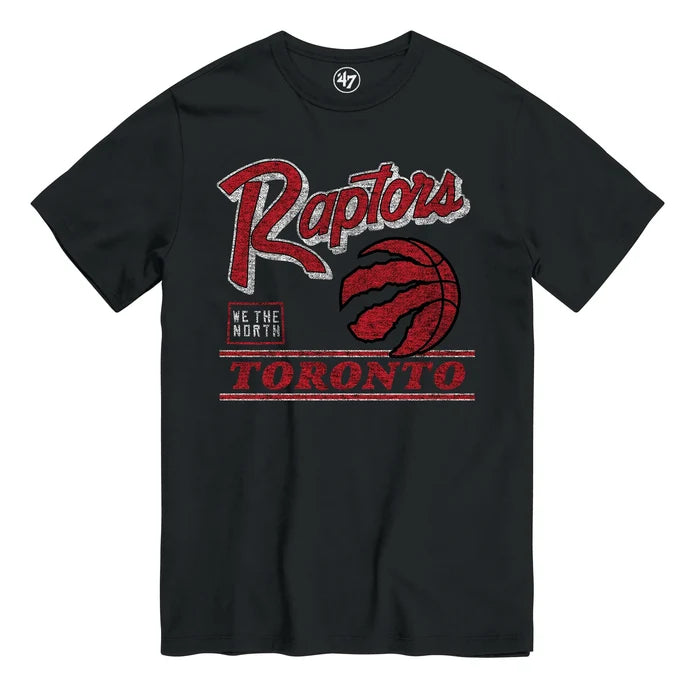 Toronto Raptors 47' Brand Fly Fan T-shirt - Black
