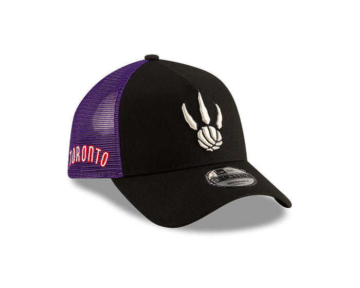 Toronto Raptors Claw New Era 2024/25 Classic Edition 9FORTY Trucker Adjustable Hat
