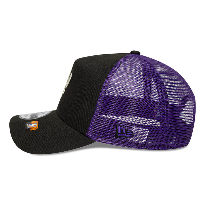 Toronto Raptors Claw New Era 2024/25 Classic Edition 9FORTY Trucker Adjustable Hat