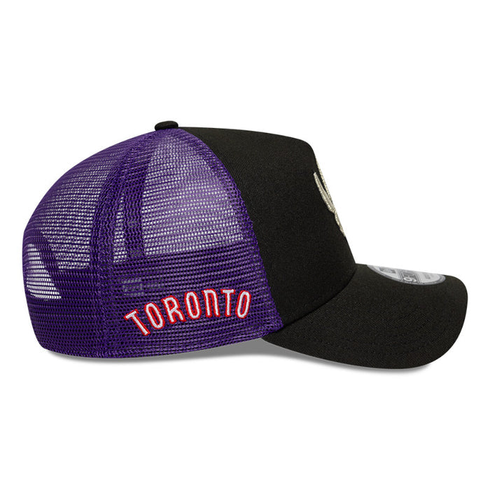 Toronto Raptors Claw New Era 2024/25 Classic Edition 9FORTY Trucker Adjustable Hat