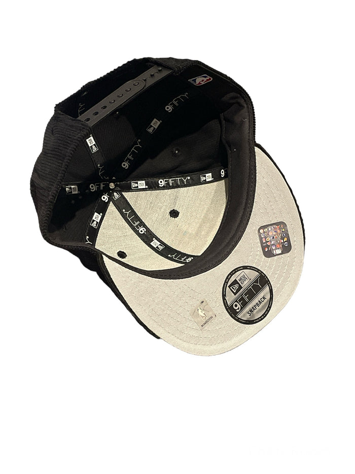 Toronto Raptors Corduroy Script Black New Era 9Fifty Snapback