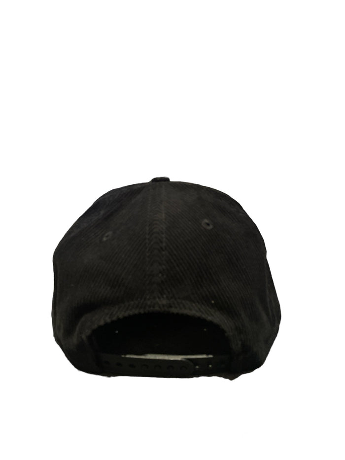 Toronto Raptors Corduroy Script Black New Era 9Fifty Snapback