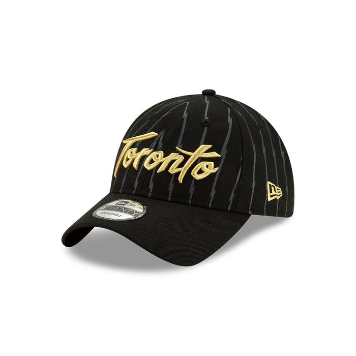 Toronto Raptors Earned Not Given 9Twenty Holiday Edition CS19 Black/Gold New Era Adjustable