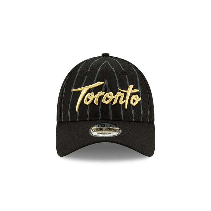 Toronto Raptors Earned Not Given 9Twenty Holiday Edition CS19 Black/Gold New Era Adjustable