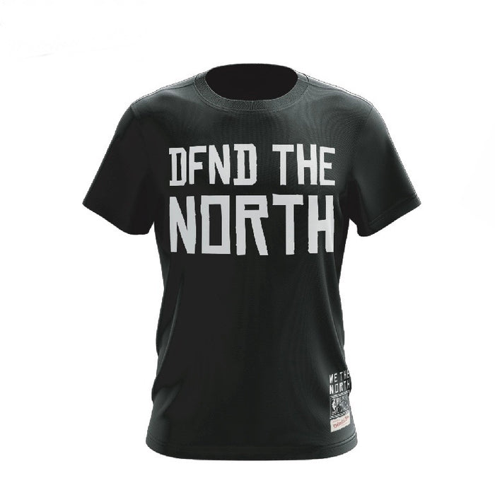 Toronto Raptors Mitchell & Ness Black DFND THE NORTH Playoff T-Shirt