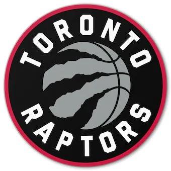 Toronto Raptors NBA 8 X 8 Round Clear Vinyl Decal