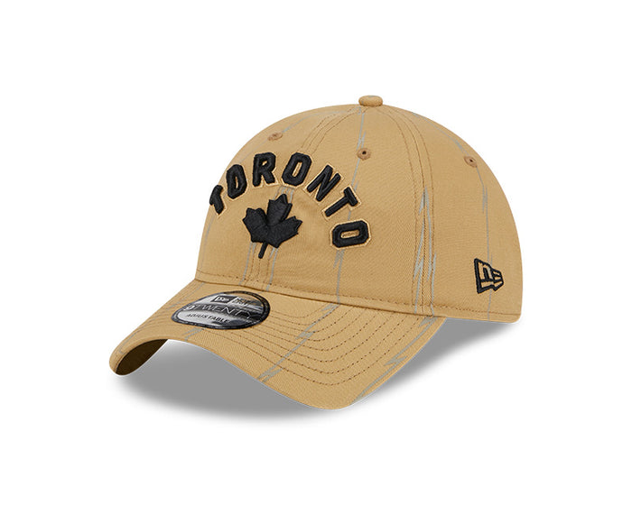 Toronto Raptors New Era 23/24 City Edition 9TWENTY Adjustable Hat - Tan