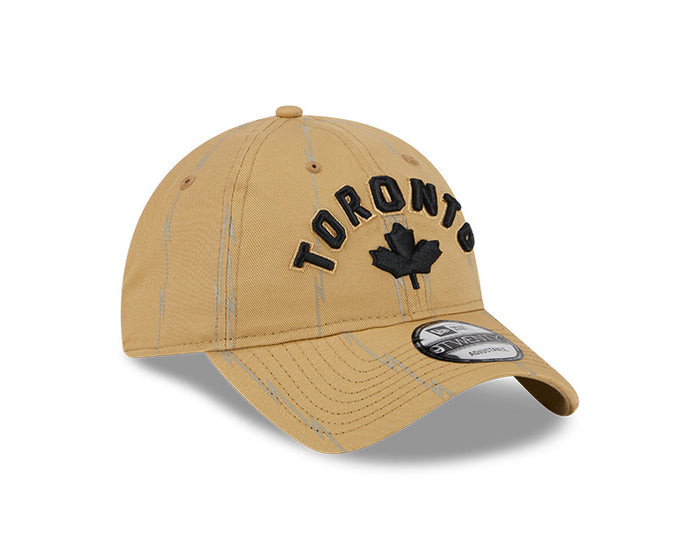 Toronto Raptors New Era 23/24 City Edition 9TWENTY Adjustable Hat - Tan