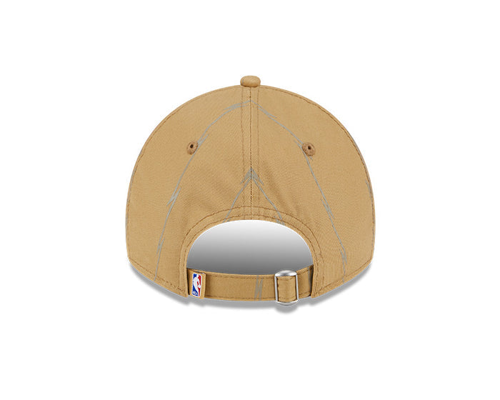 Toronto Raptors New Era 23/24 City Edition 9TWENTY Adjustable Hat - Tan