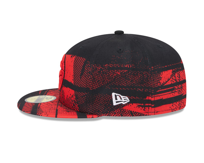 Toronto Raptors New Era Black Tip-Off 59FIFTY Hat