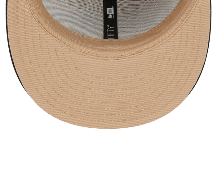 Toronto Raptors New Era City Edition 23/24 59FIFTY Fitted Hat - Tan/Black