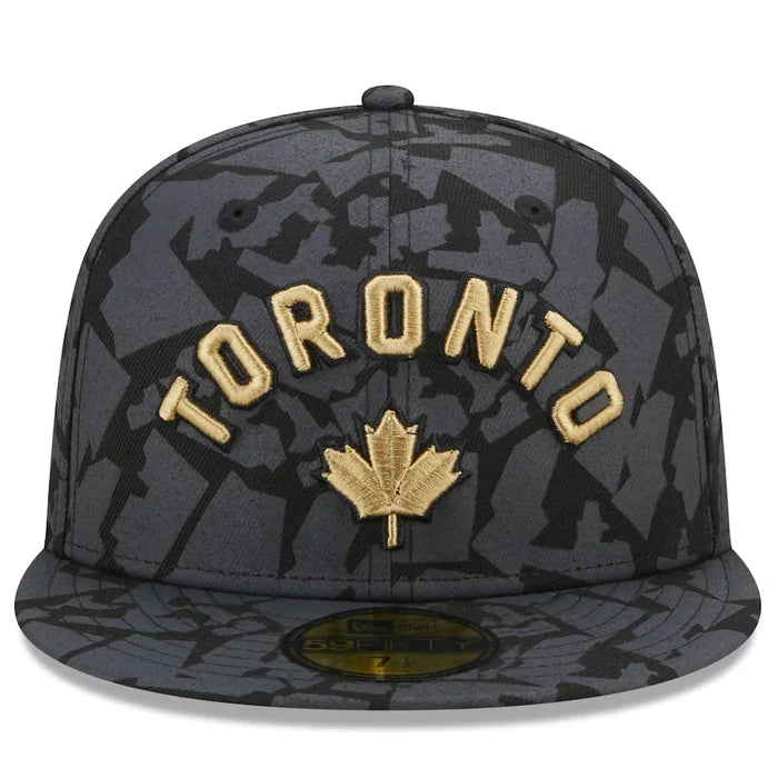 Toronto Raptors New Era Grey City Edition 22/23 59FIFTY - Fitted Hat