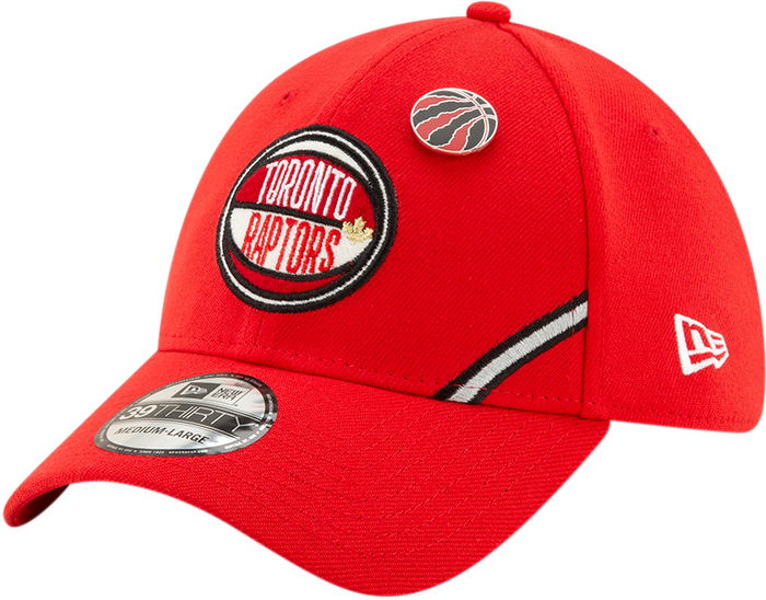 Toronto Raptors Red New Era 2019 NBA Draft 39Thirty Hat