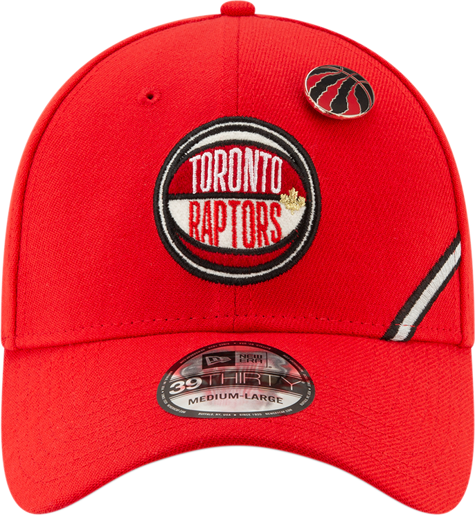 Toronto Raptors Red New Era 2019 NBA Draft 39Thirty Hat