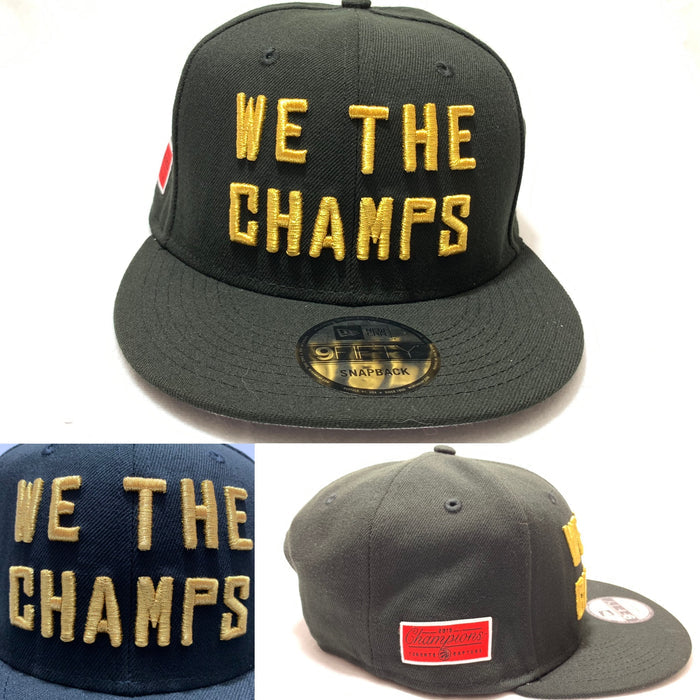 Toronto Raptors WE THE CHAMPS New Era Champions Side Patch Side Snapback
