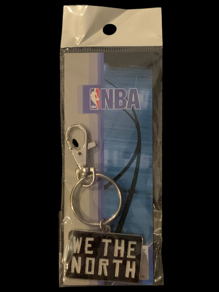 Toronto Raptors We The North Logo Keychain