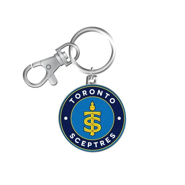 Toronto Sceptres PWHL Logo Keychain
