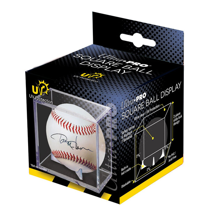 Ultra Pro Baseball Clear Square UV Display Holder