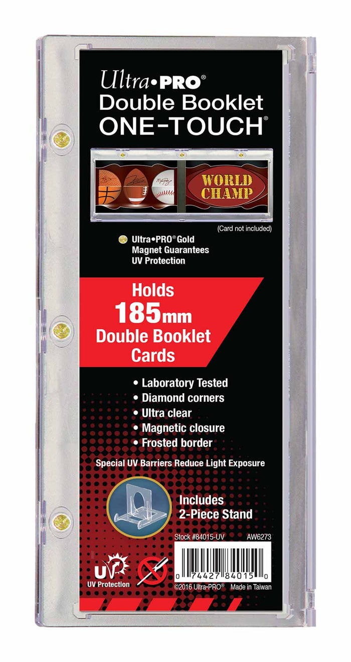 Ultra Pro Double Booklet Cards 185mm UV One-Touch Magnetic Holder