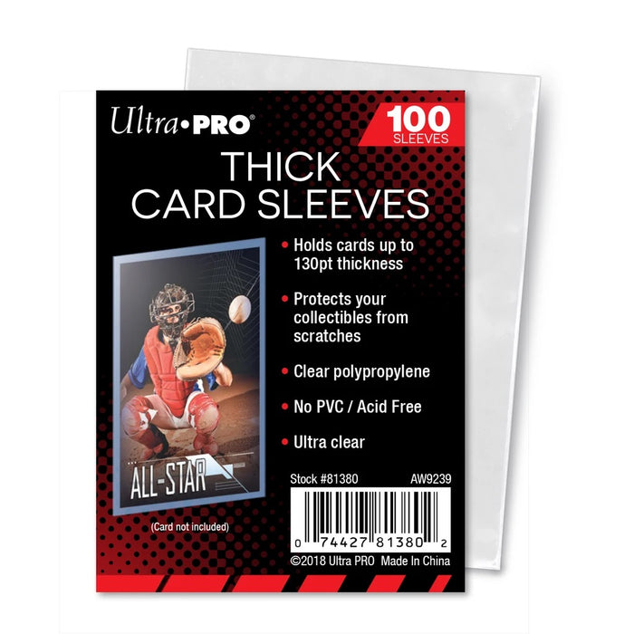 Ultra Pro Thick Card Sleeves 100ps