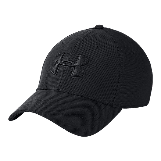 Under Armour Men's Blitzing 3.0 Stretch Fit Hat - Black
