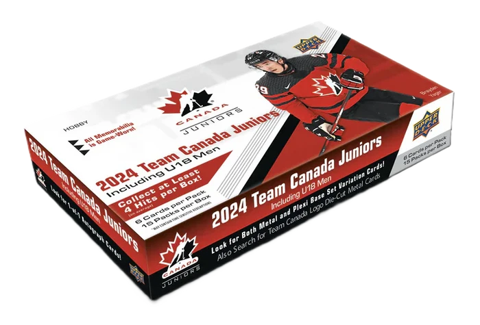 Upper Deck 2024 Team Canada Juniors Hobby Box