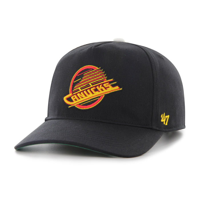 Vancouver Canucks 47' Brand Hitch A-Frame Snap Back Hat - Black