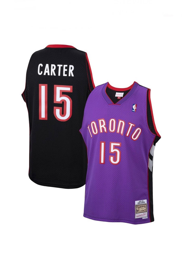 Vince Carter Toronto Raptors Mitchell & Ness 1999-00 Hardwood Classic Swingman Purple Jersey