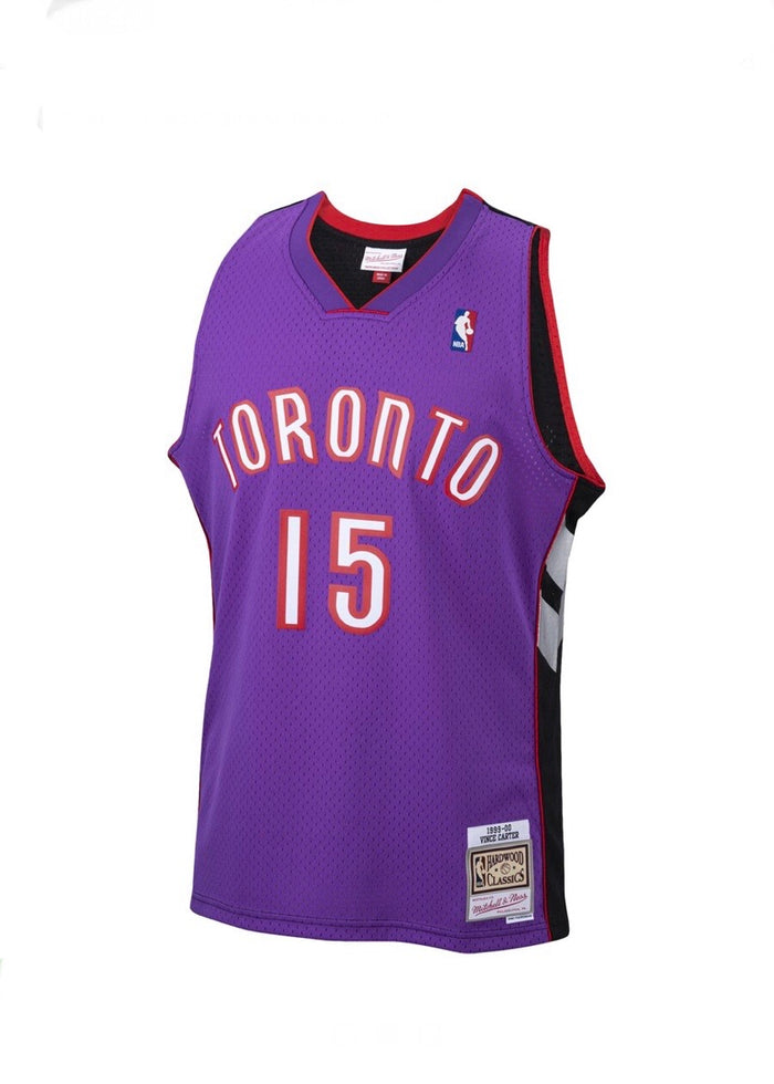 Vince Carter Toronto Raptors Mitchell & Ness 1999-00 Hardwood Classic Swingman Purple Jersey
