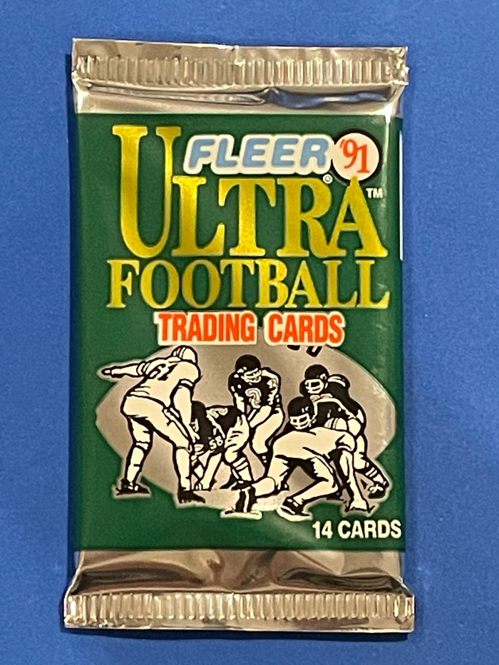 VINTAGE 1991 Fleer Ultra NFL Football Cards -1 Pack / 14 Cards