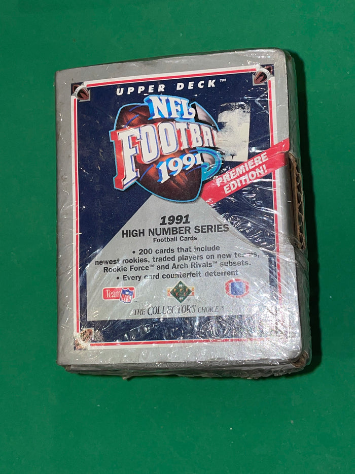 VINTAGE 1991 Upper Deck High Number Series NFL Football Set - 200 Cards