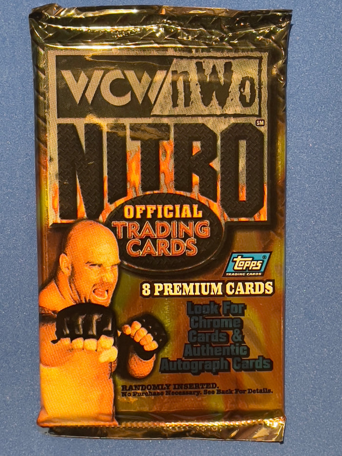 VINTAGE Topps WCW NWO Nitro Official Wrestling Trading Cards 1999