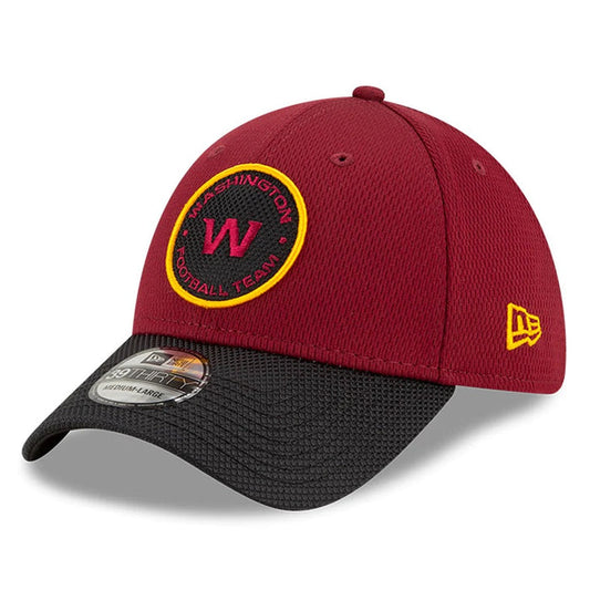 Washington Football Team 2021 New Era NFL Sideline Road 39THIRTY Flex Hat