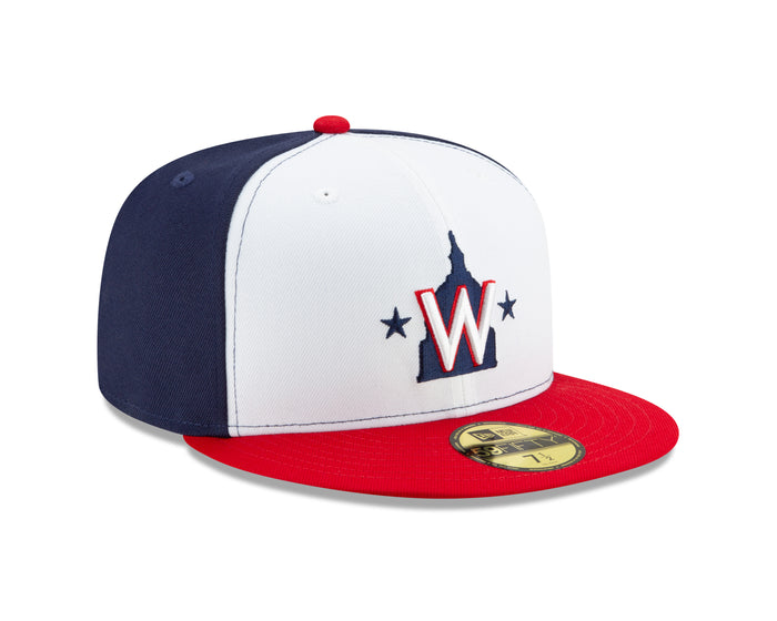 Washington Nationals White/Red New Alternate 2 Authentic Collection On-Field New Era - 59FIFTY Fitted Hat