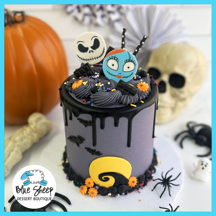 when jack met sally halloween cake
