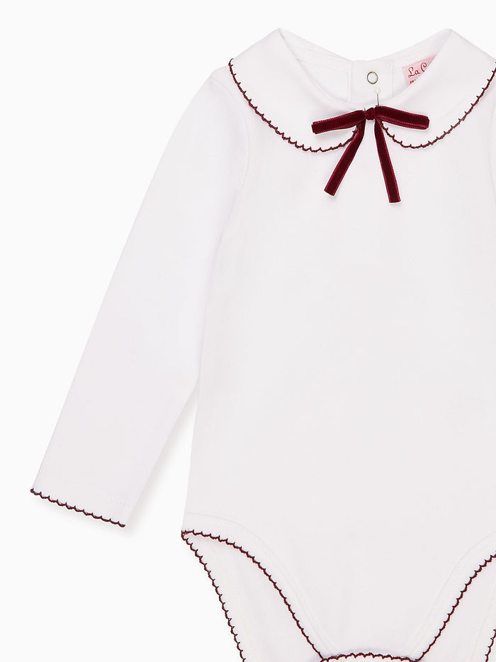 White Lirio Baby Body Vest