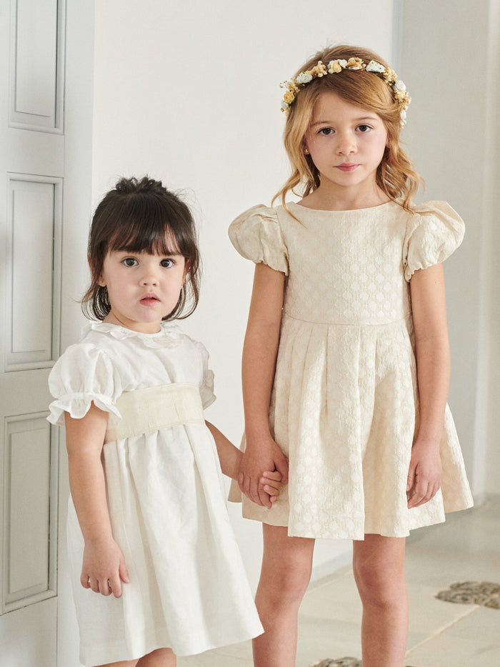 White Vega Ceremony Baby Girl Set