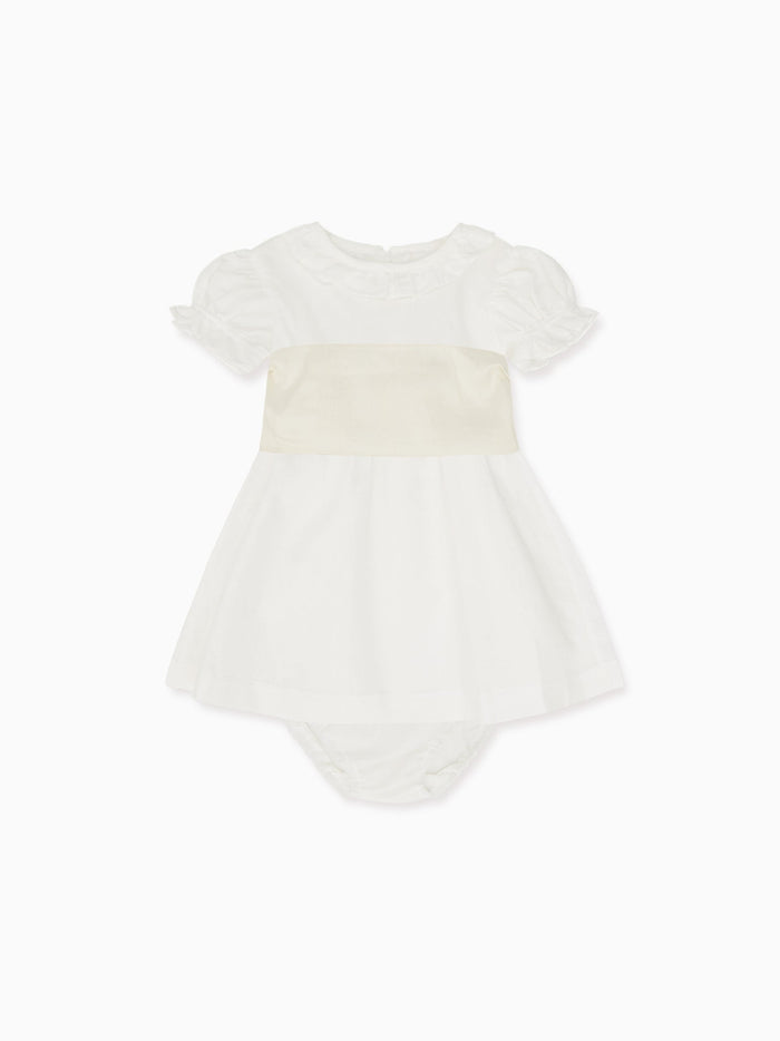 White Vega Ceremony Baby Girl Set