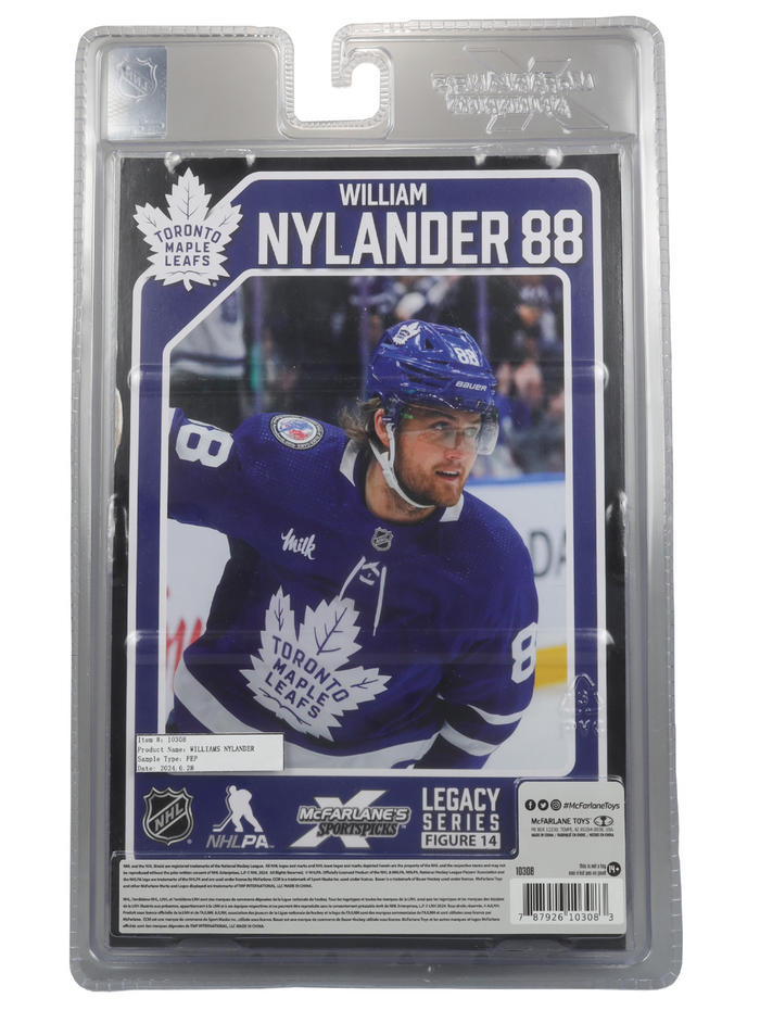 William Nylander McFarlane NHL Sports Picks Figure - Toronto Maples Leafs
