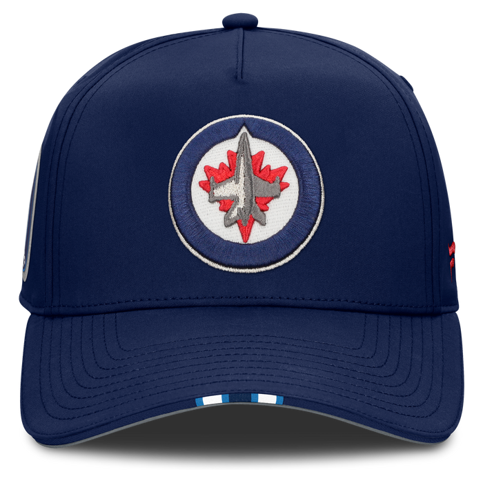 Winnipeg Jets Fanatics 2025 NHL Draft Authentic Pro On-Stage Podium A-Frame Adjustable Hat