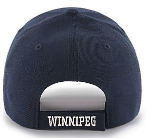 Winnipeg Jets Navy 47 Brand MVP Basic Adjustable Hat