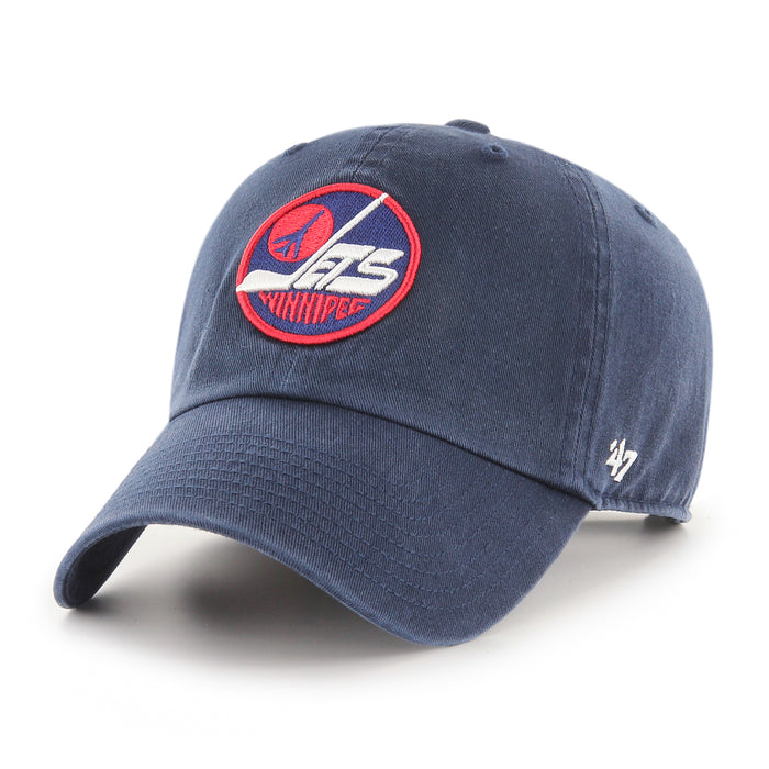 Winnipeg Jets Vintage Navy Clean Up '47 Brand Adjustable Hat