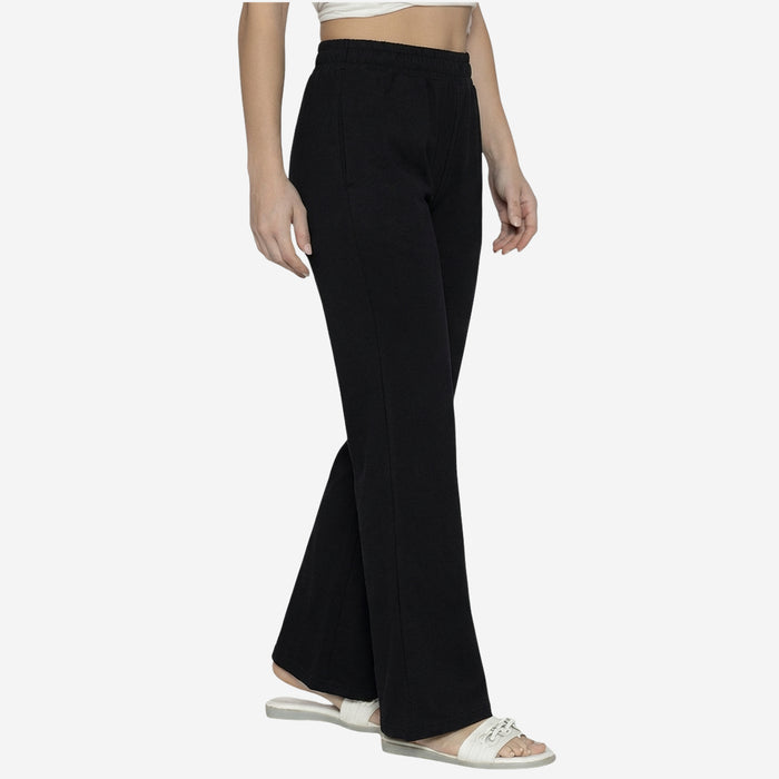 Women Flared Pants (Black)