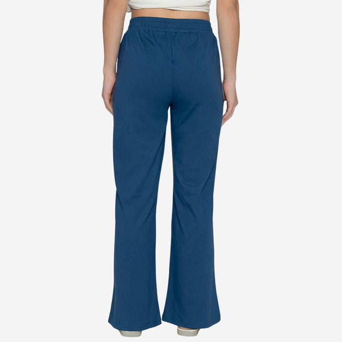 Women Flared Pants (Strong Blue)