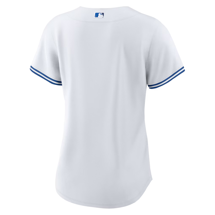 Women’s Toronto Blue Jays Home Replica World Series Patch Jersey - White